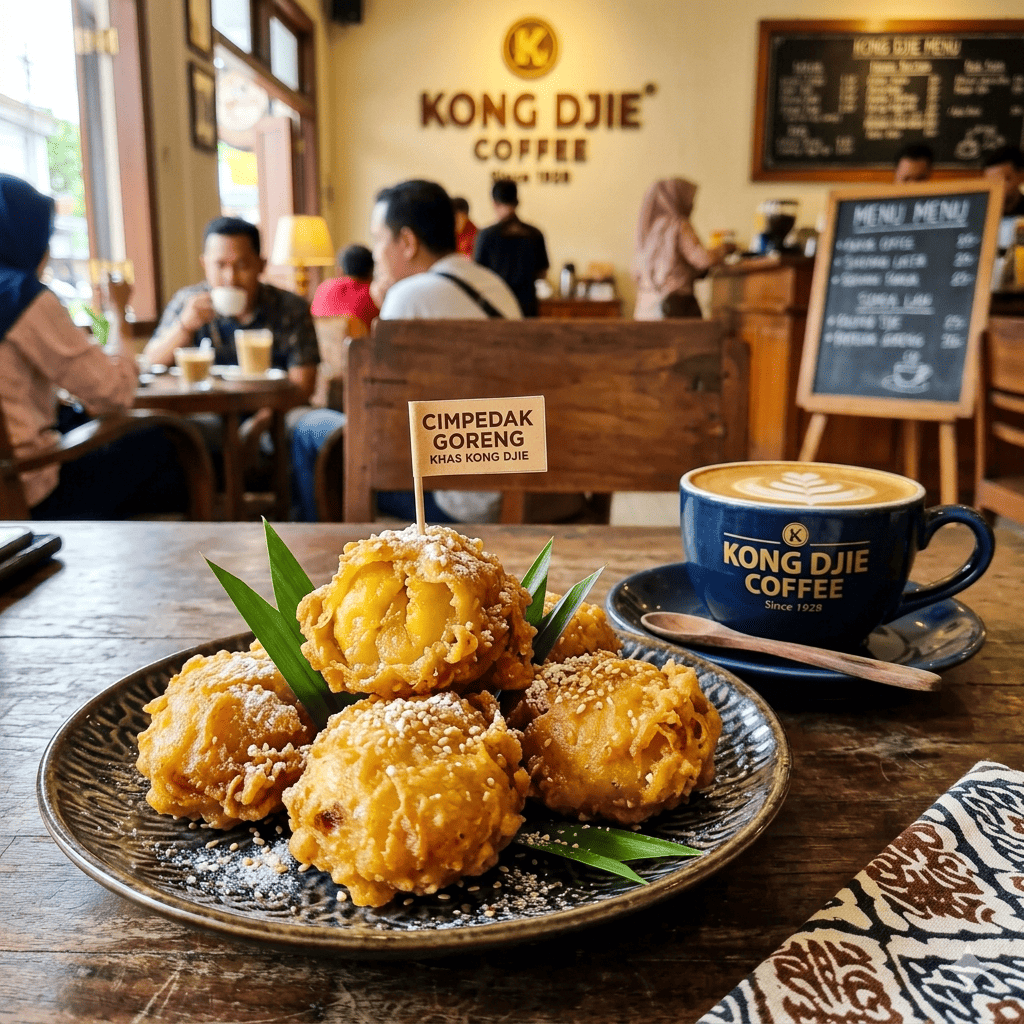 Cimpedak Goreng Kedai Kopi Kong Djie